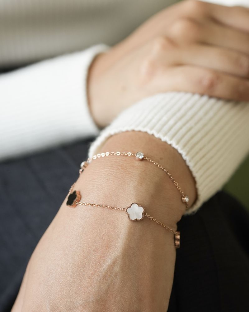 Floral Motif Bracelet by Paired, view 6