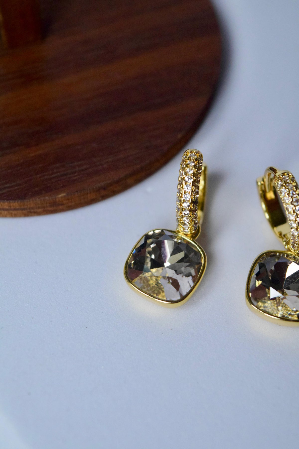 Fleur de Luxe Earrings by Paired, view 4