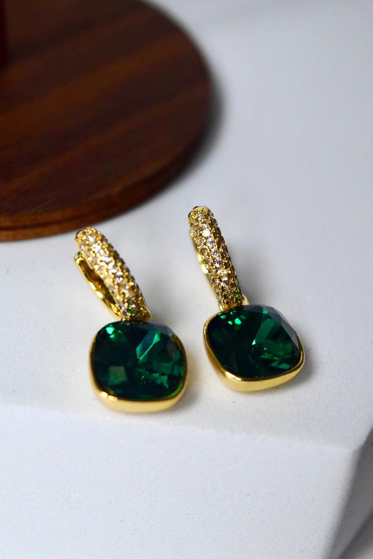 Fleur de Luxe Earrings by Paired, view 2
