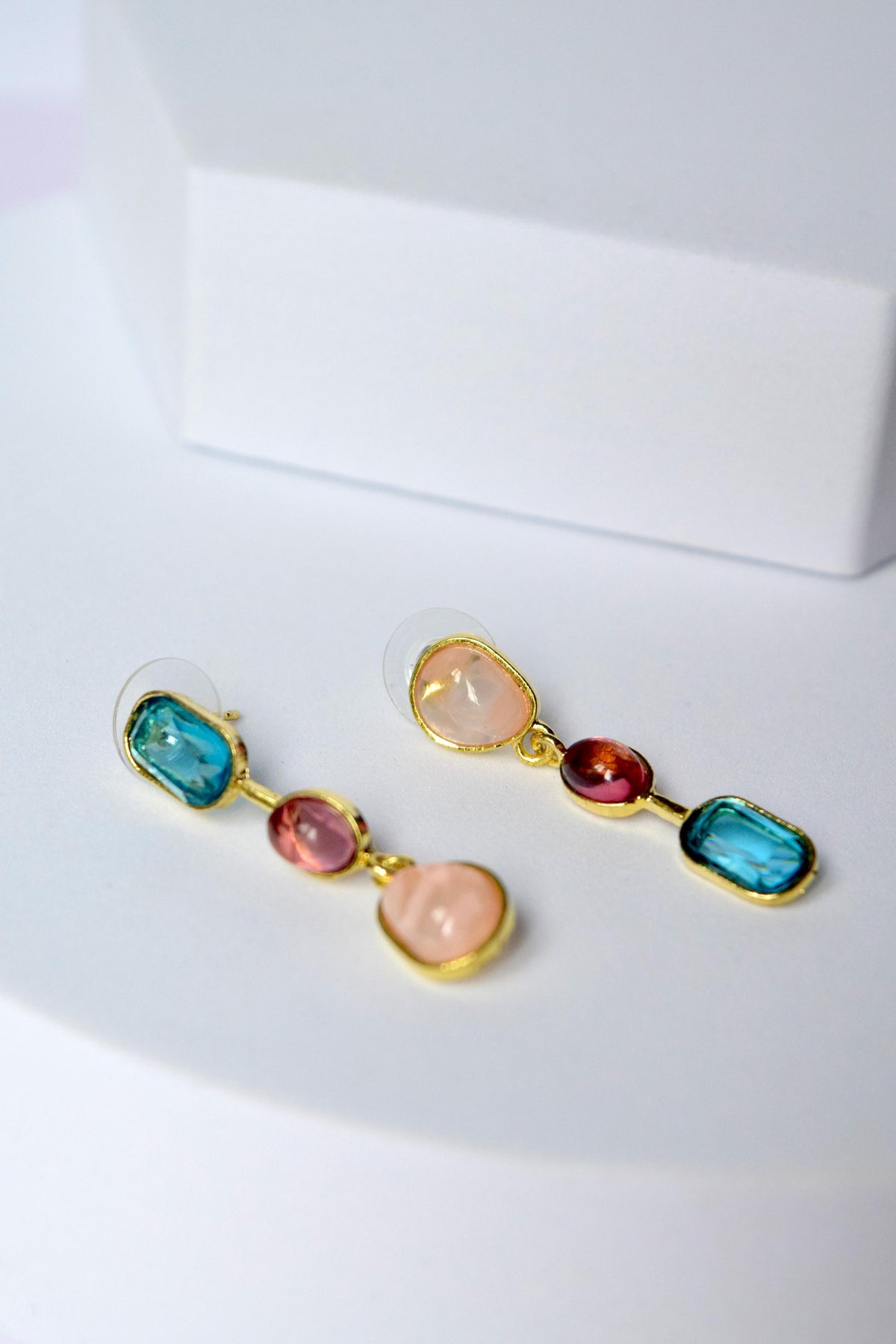 Ebene Earrings by Paired, view 2