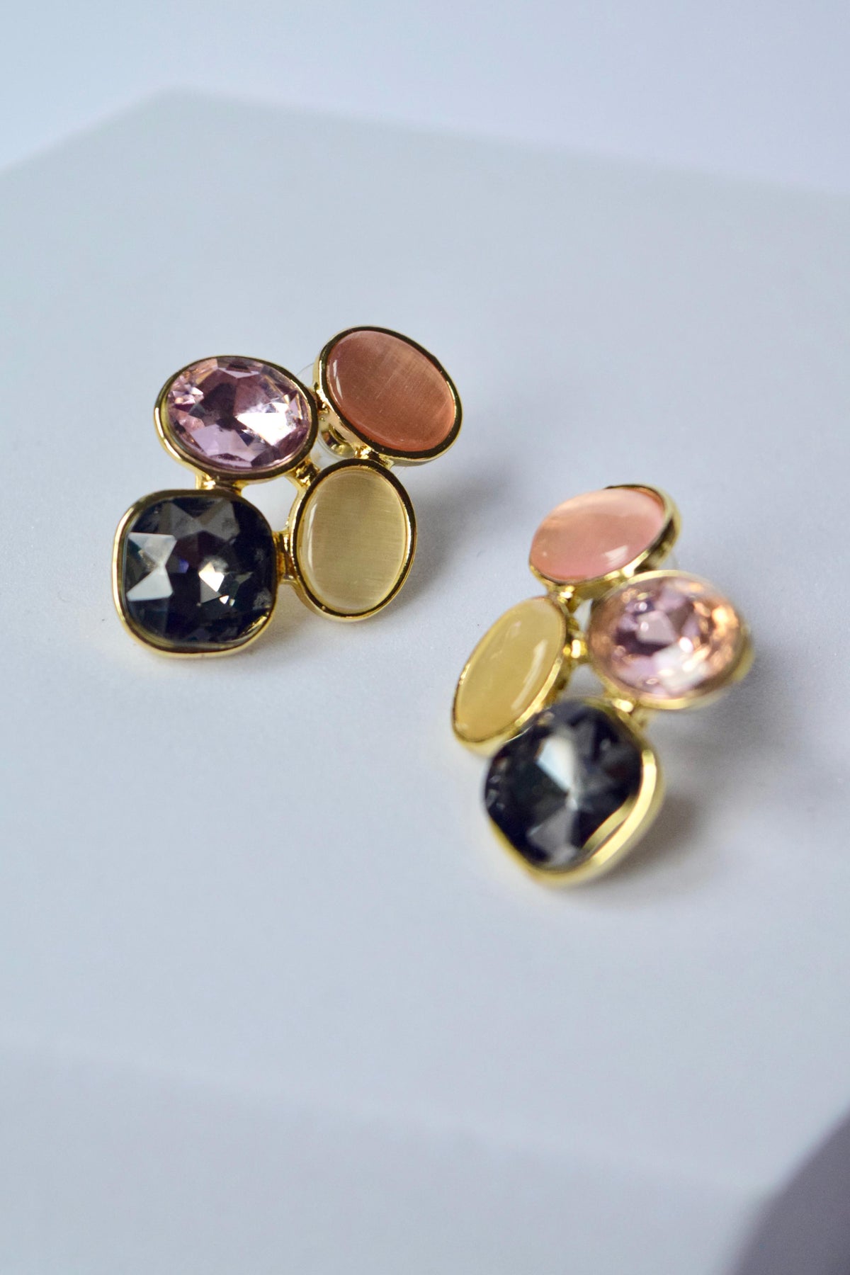 Obsidiana Earrings by Paired, view 3