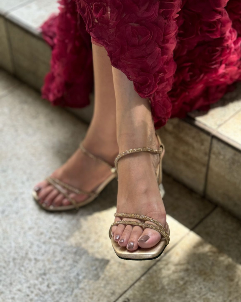 Cleo Glass Heel by Paired, view 3