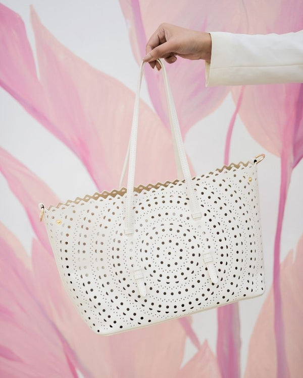 Lasercut Tote Bag
