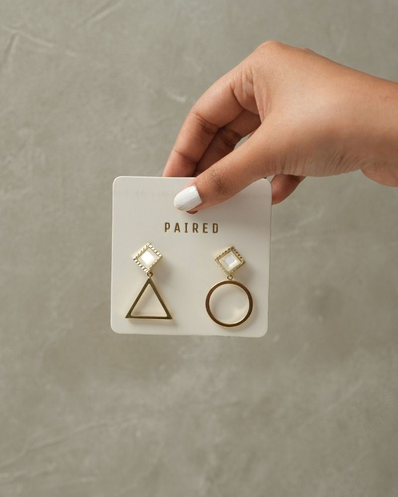 Isla Asymmetric Earrings