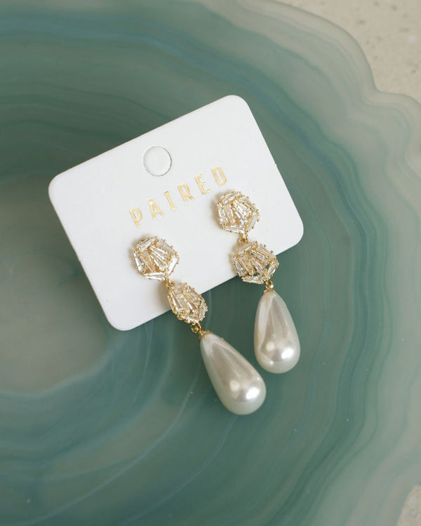 Evelyn drop earrings