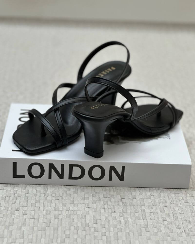 Alice Toe Cross Heels by Paired, view 2