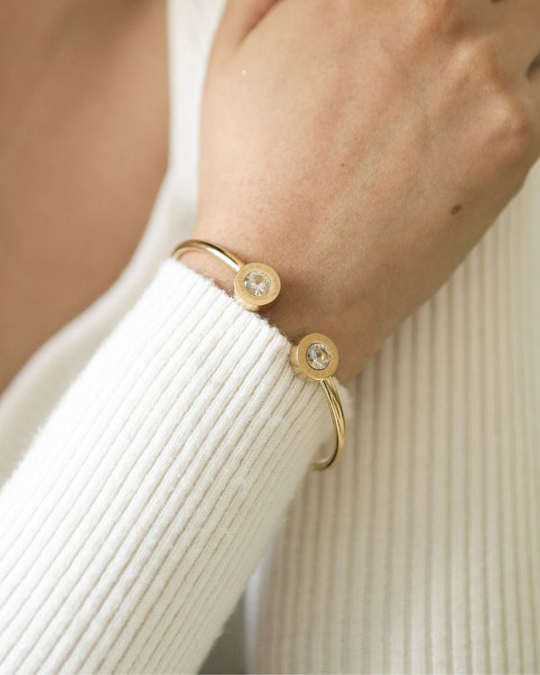 Crystal Embellished Cuffs