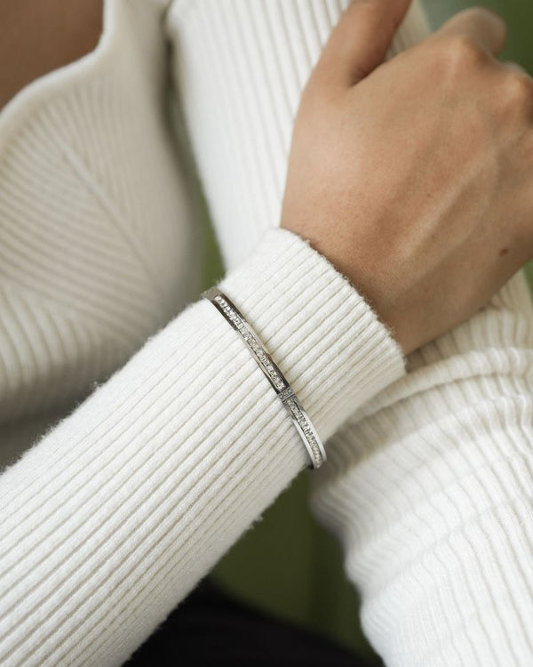 Adele Crystal Bangle