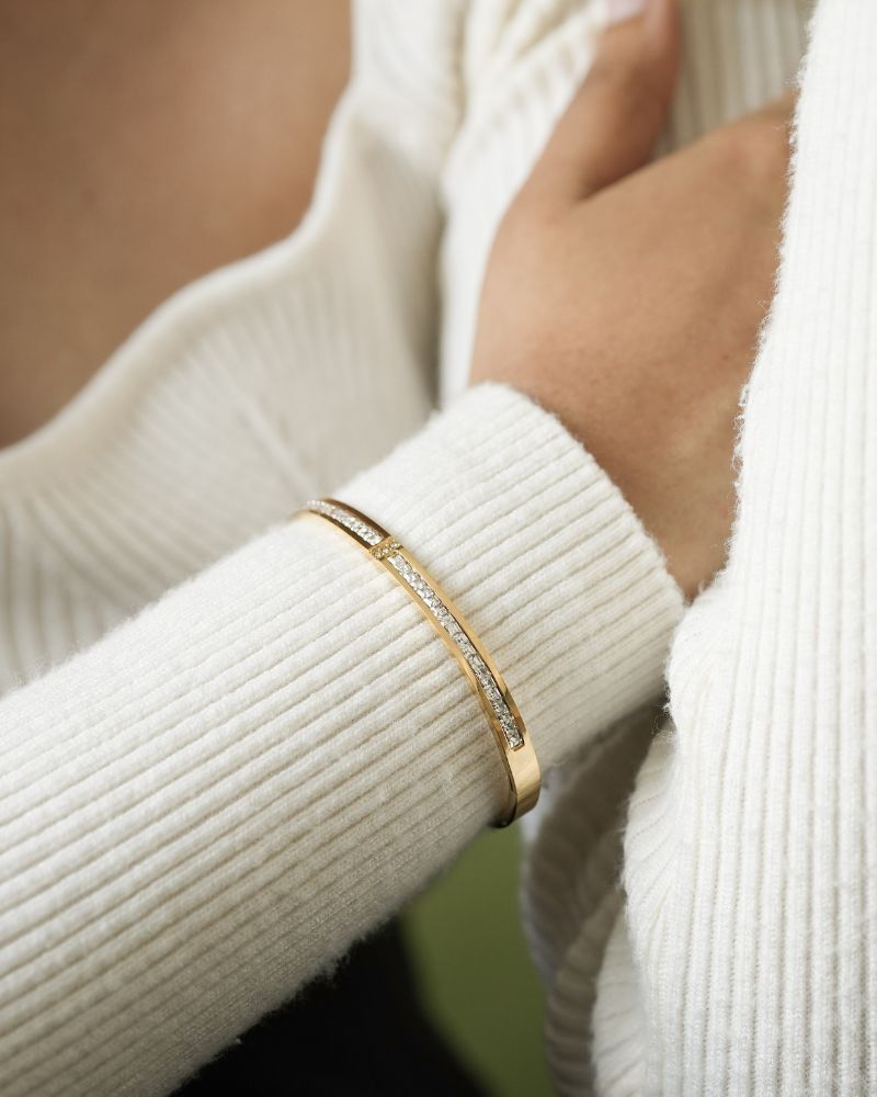 Adele Crystal Bangle