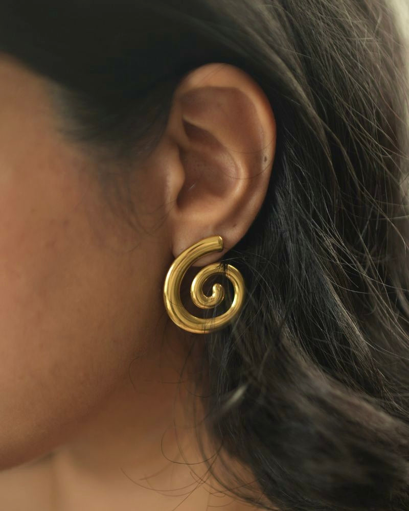 Galactic Swirl Studs
