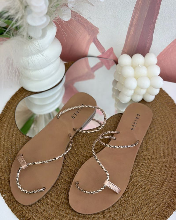 Amora Braided  Sliders