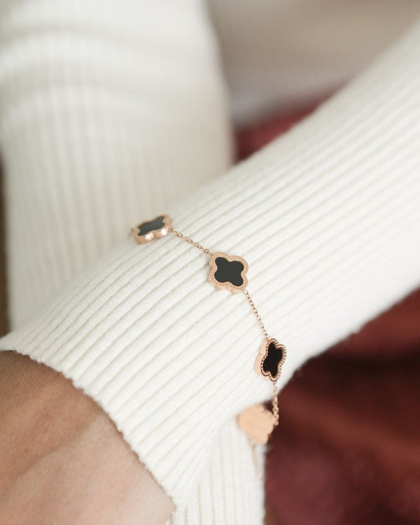 Rosegold Clover Bracelet