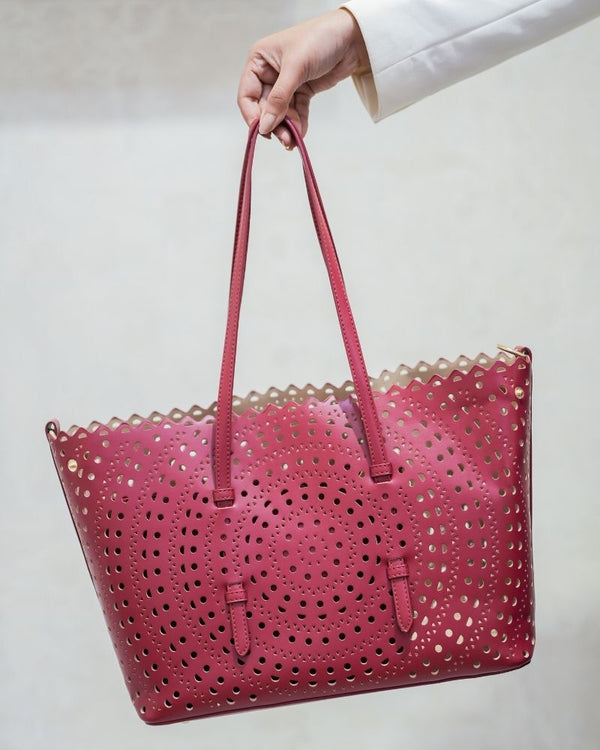 Lasercut Tote Bag
