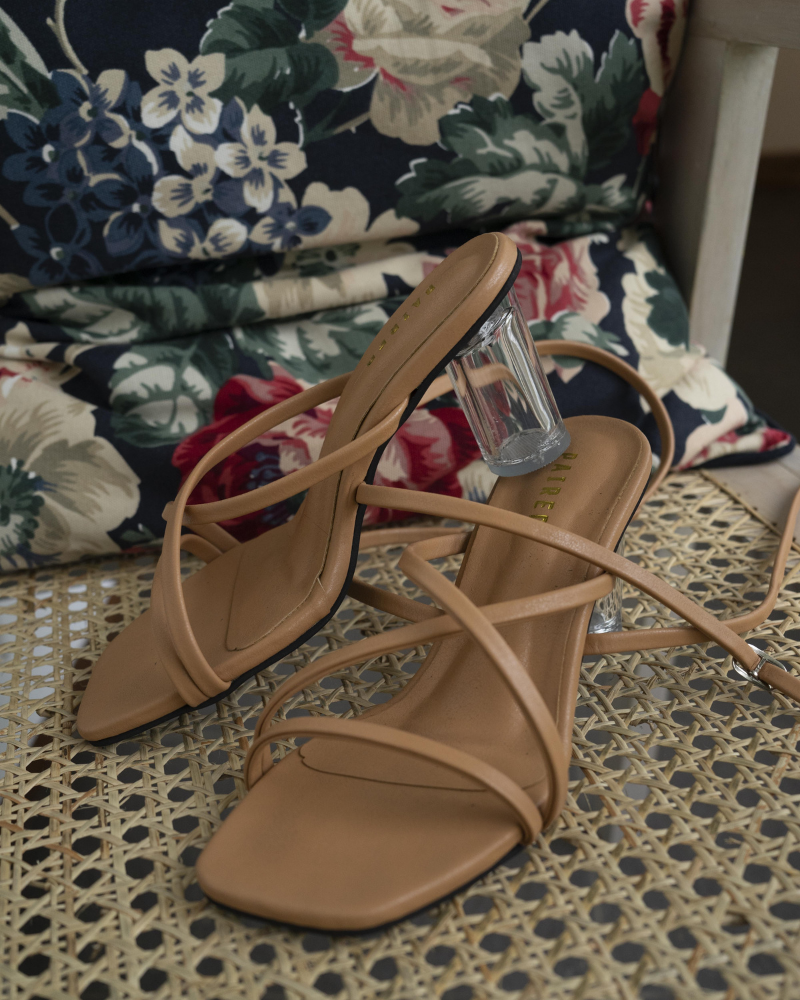 Fiona Glass Heels
