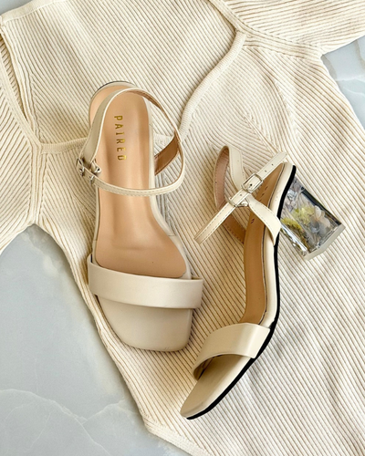 Diana Glass Heel by Paired