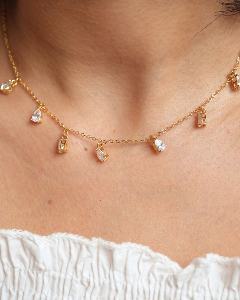 Crystal Charms Necklace