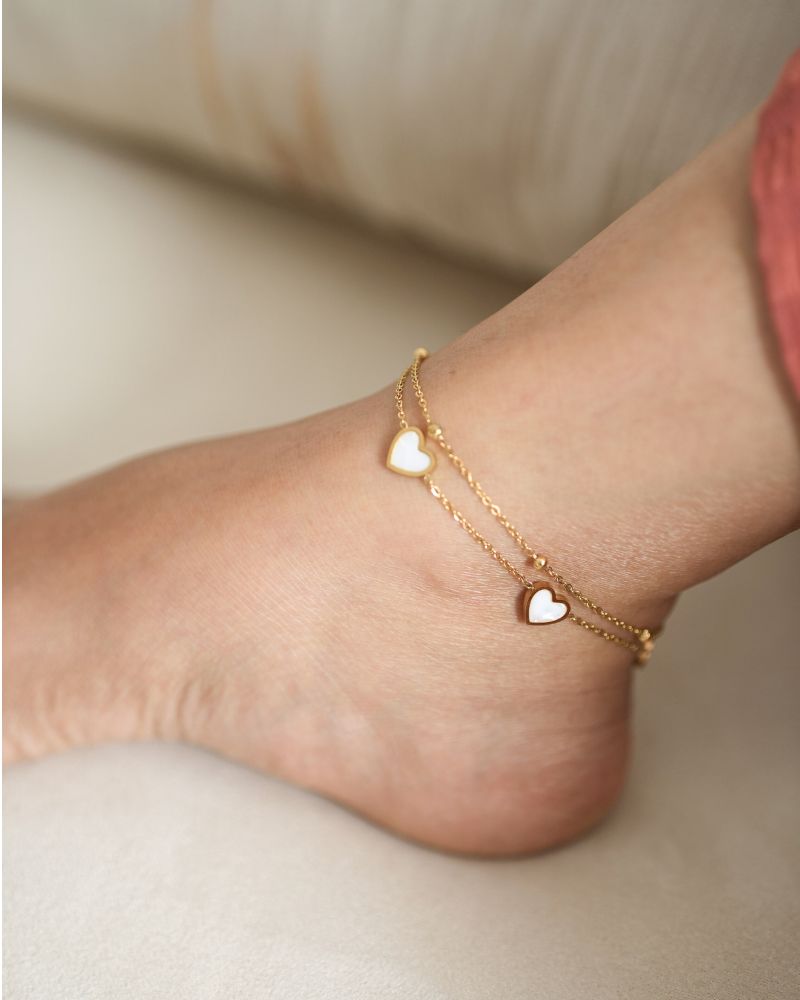 J’Adore Layered Anklet by Paired