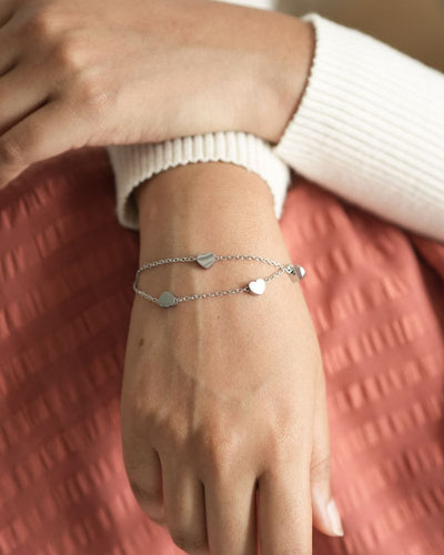 Heart Charm Bracelet by Paired