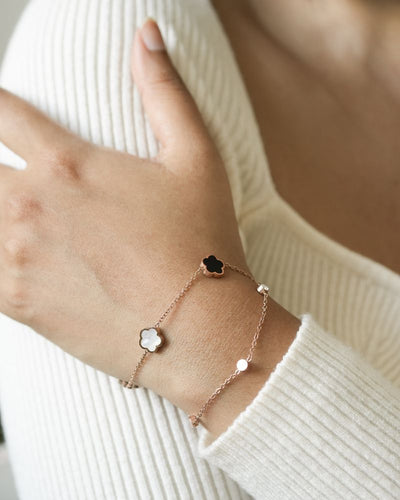 Floral Motif Bracelet by Paired, view 5
