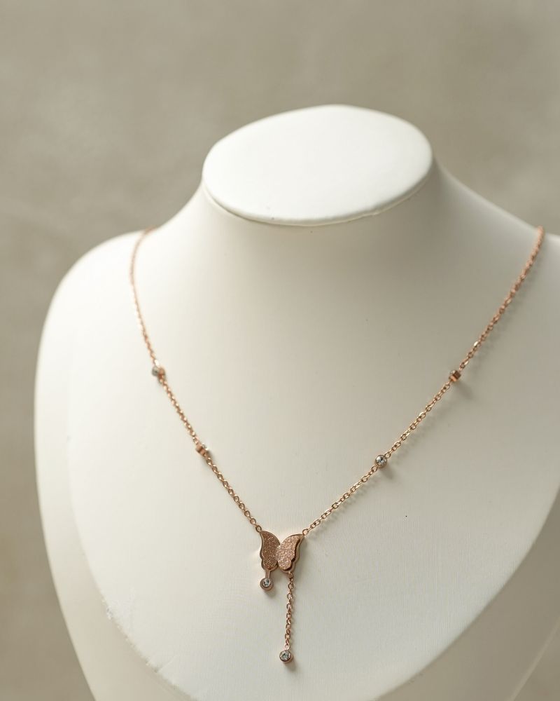 Adelia Butterfly Necklace