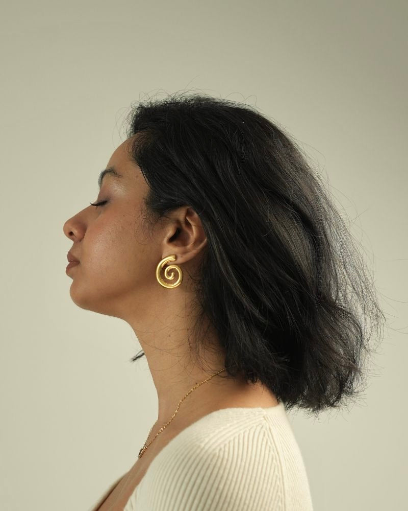 Galactic Swirl Studs