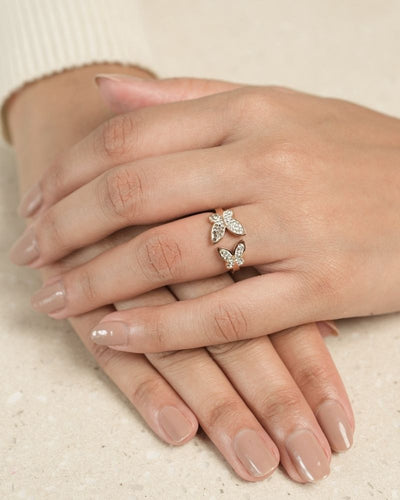 Evie Glam Ring by Paired, view 2