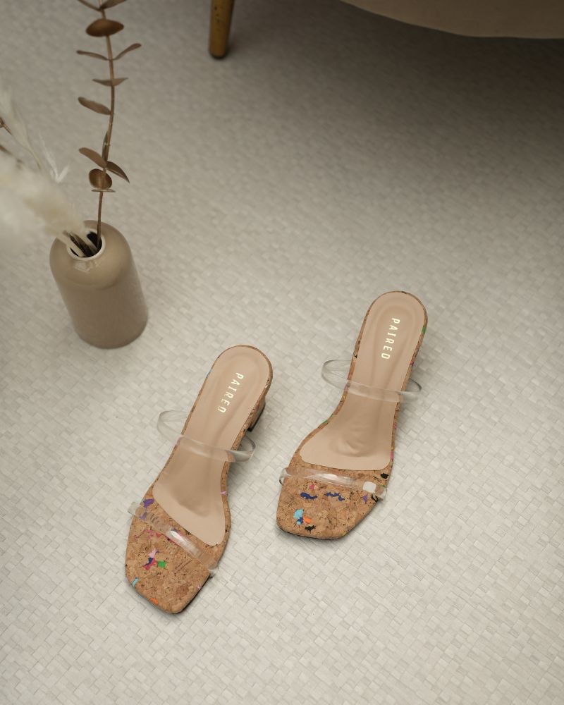 Confetti Blocks Heels