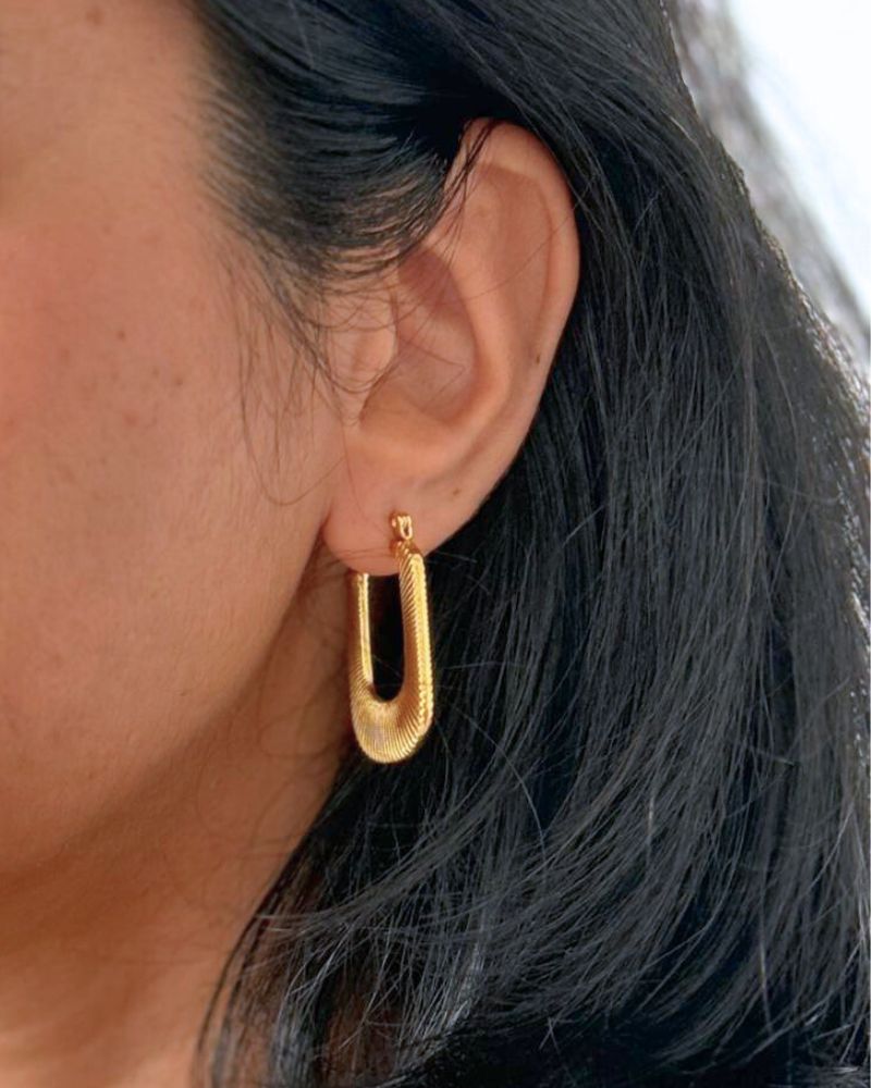 Textured Hoops