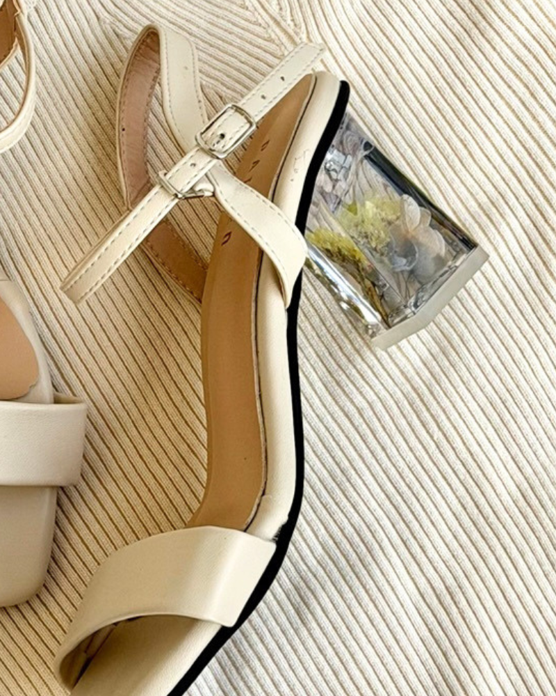 Diana Glass Heel by Paired, view 3