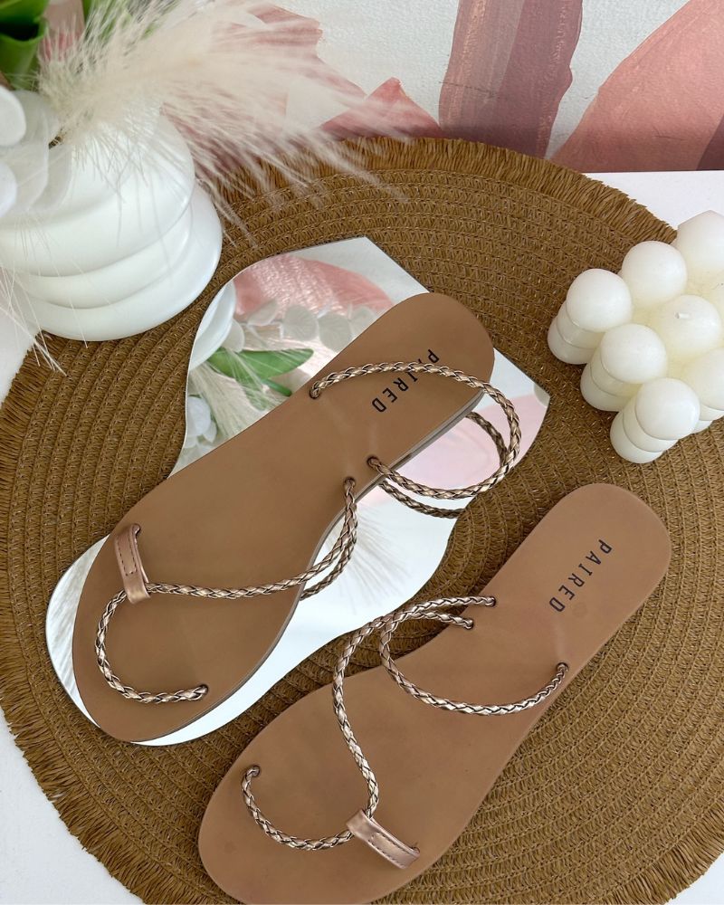 Amora Braided  Sliders