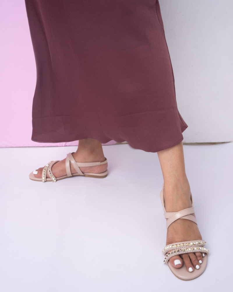 Ruby Studded Sandals