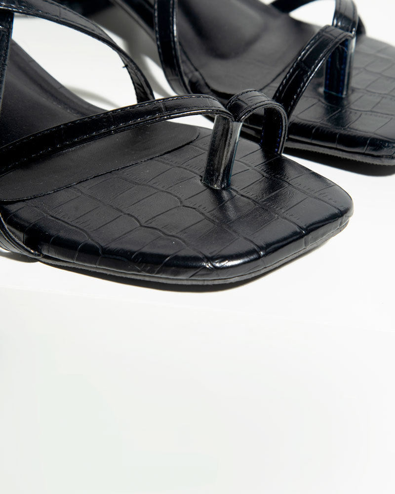 Claire Low Block Heels