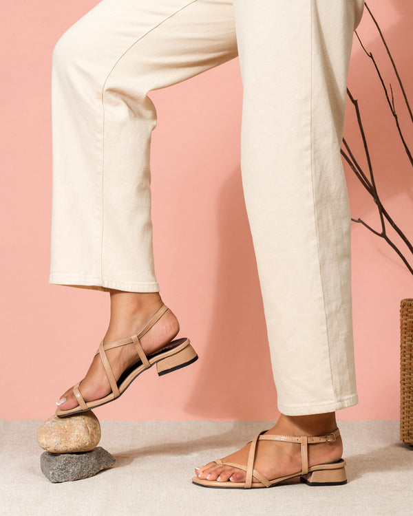 Claire Low Block Heels