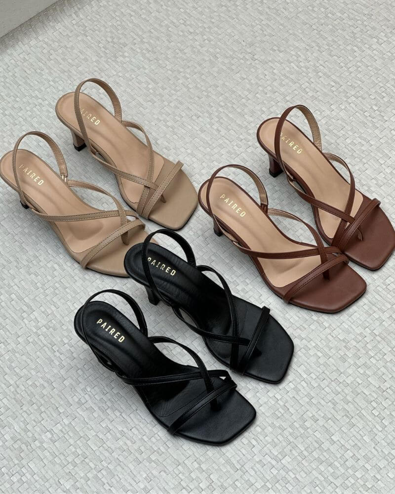 Alice Toe Cross Heels