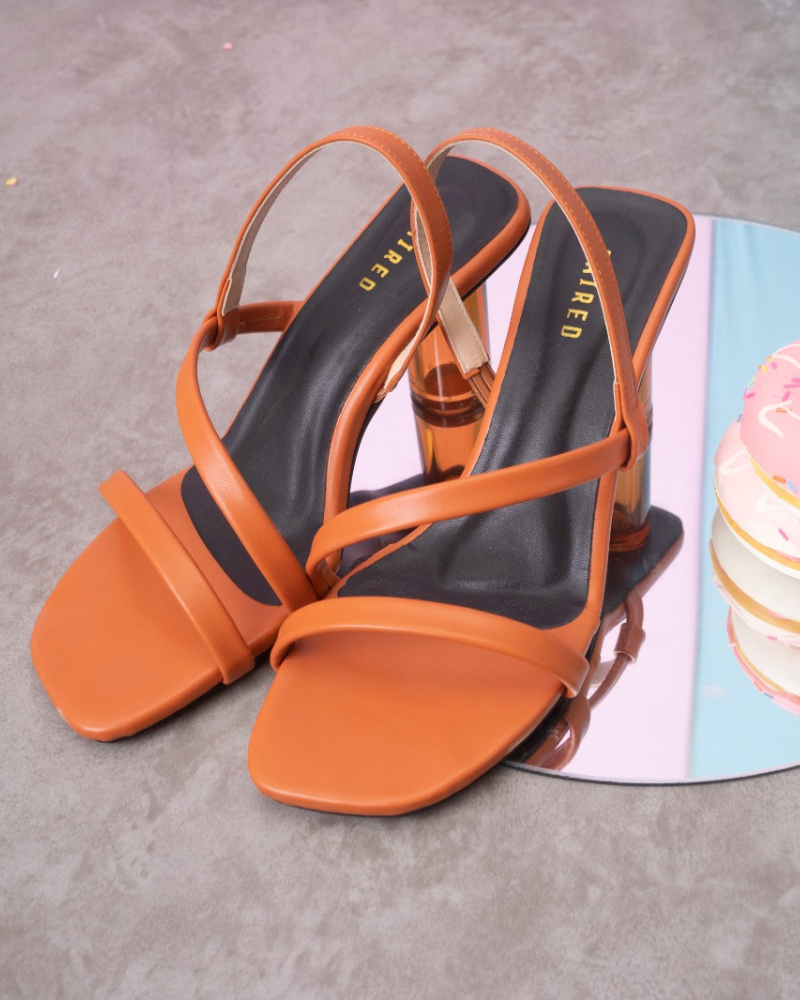 Elisa Glass Heels by Paired