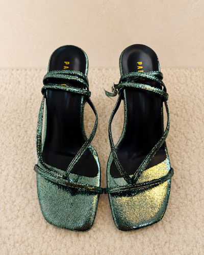 Golden Glow Stilettos by Paired, view 4
