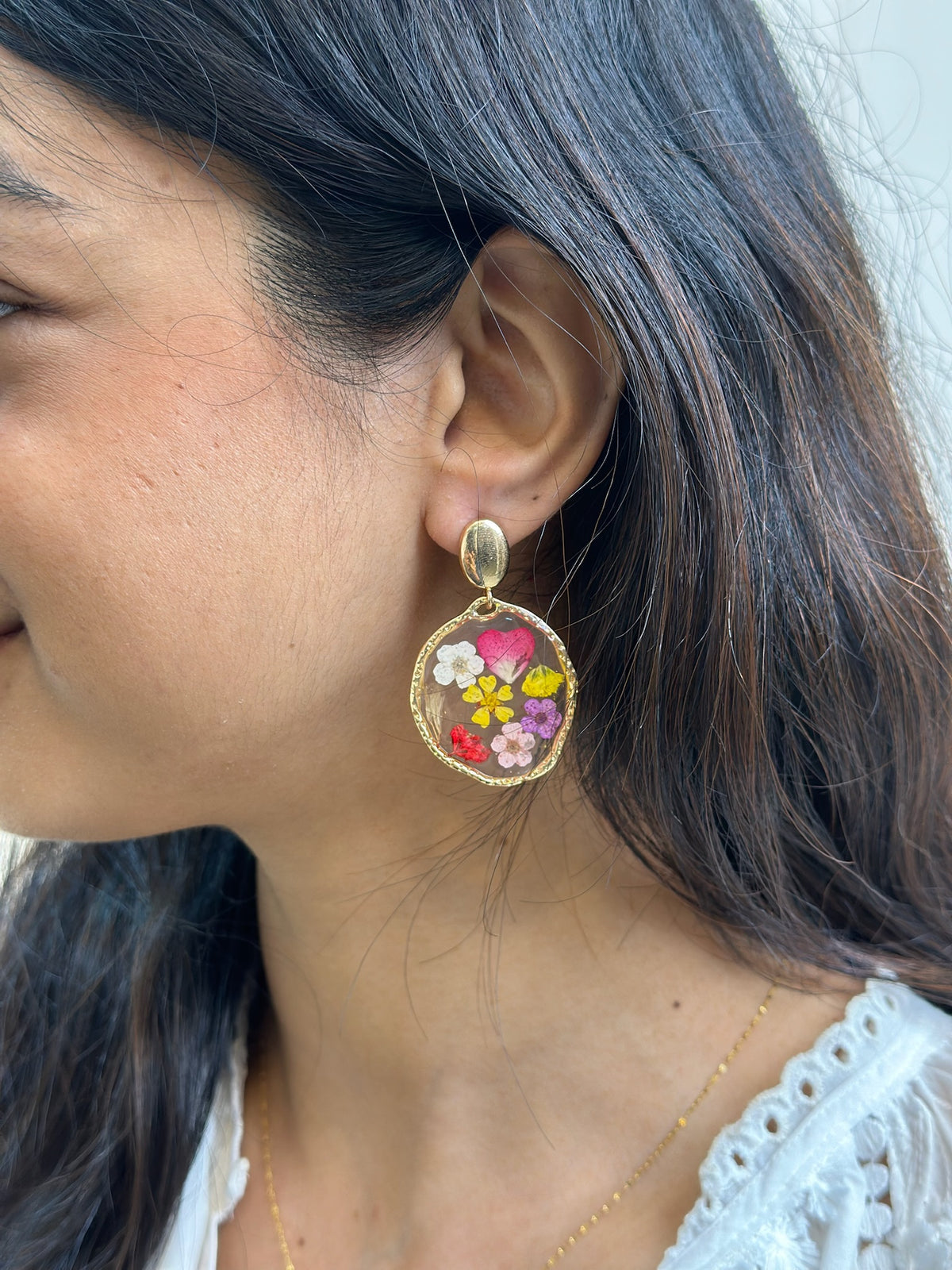 Petal Poetry Drops Earrings by Paired