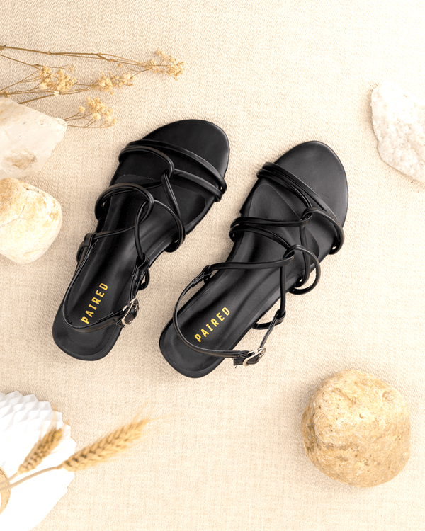 Knotted Block Heel