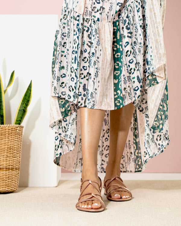 Knotted Block Heel
