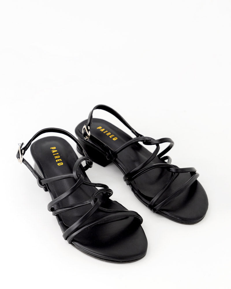 Knotted Block Heel