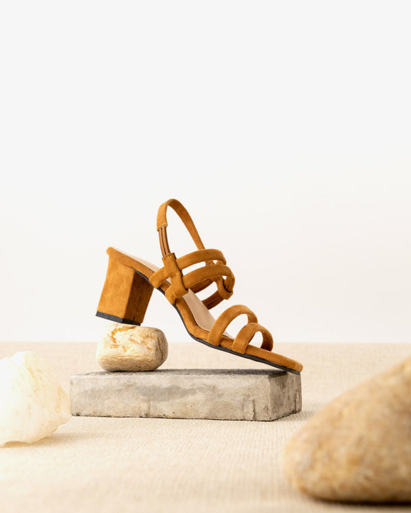 Sling Back Block Heels