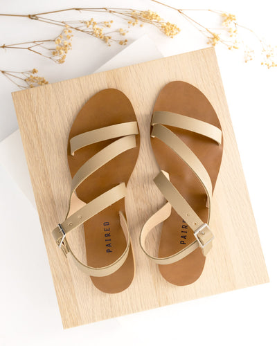Solids Sandals by Paired