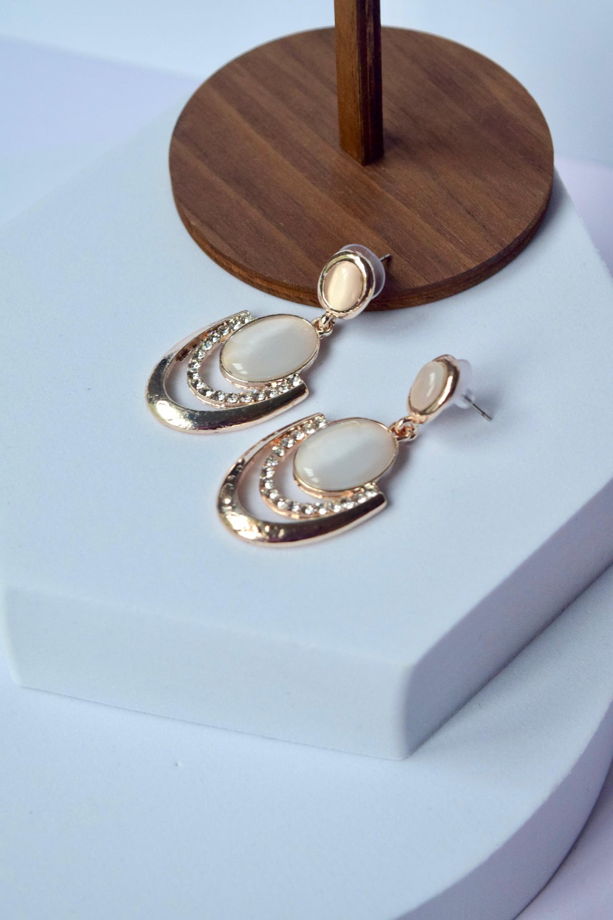 Émeraude Prestige Earrings by Paired, view 3