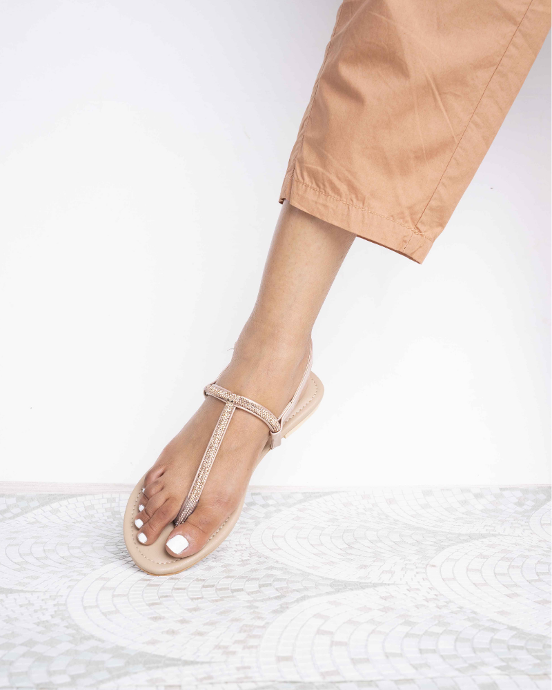 Glitter Thong Sandals