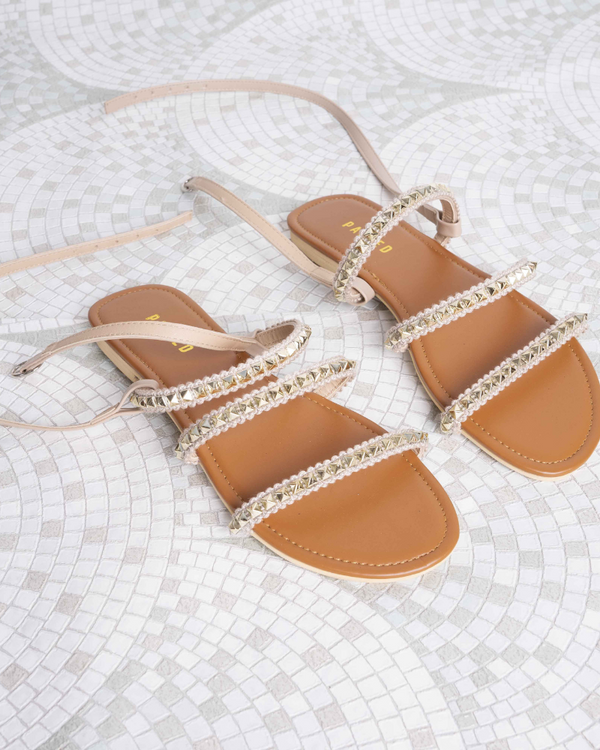 Studded Strappy Sandals