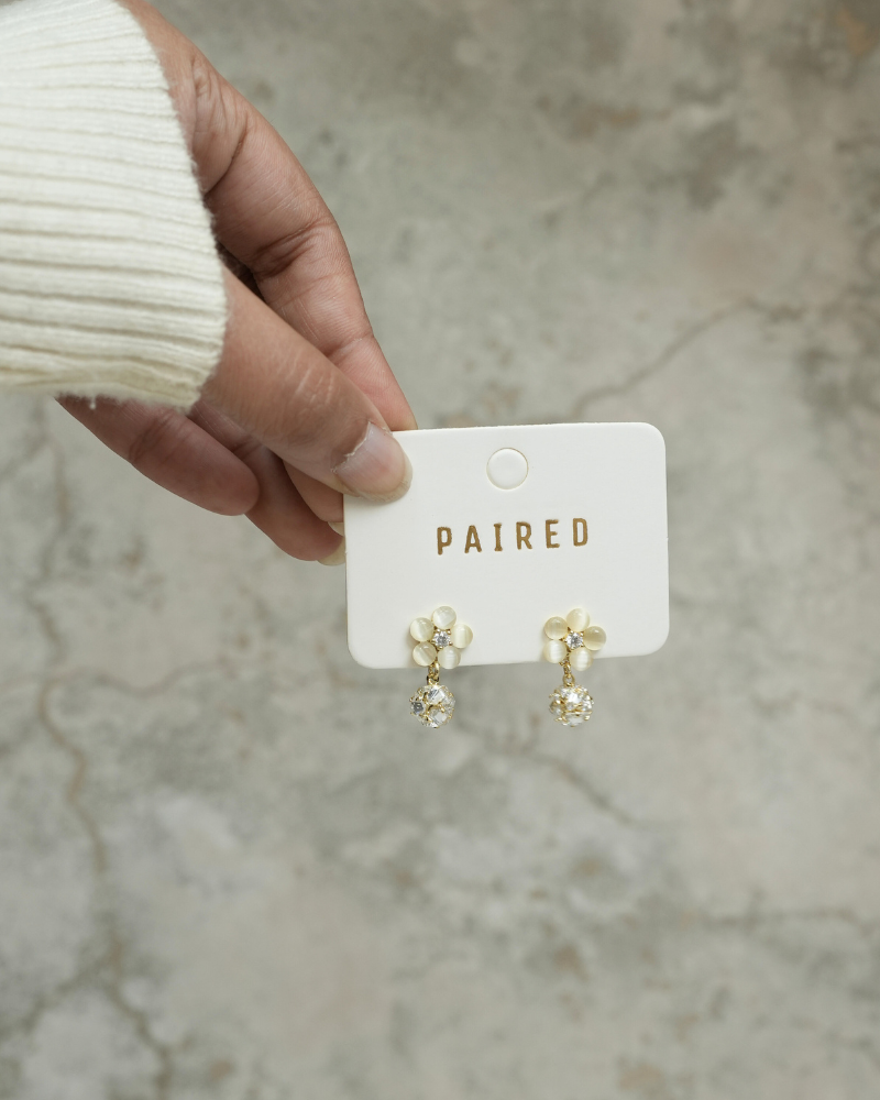 Bloom Drop Earrings