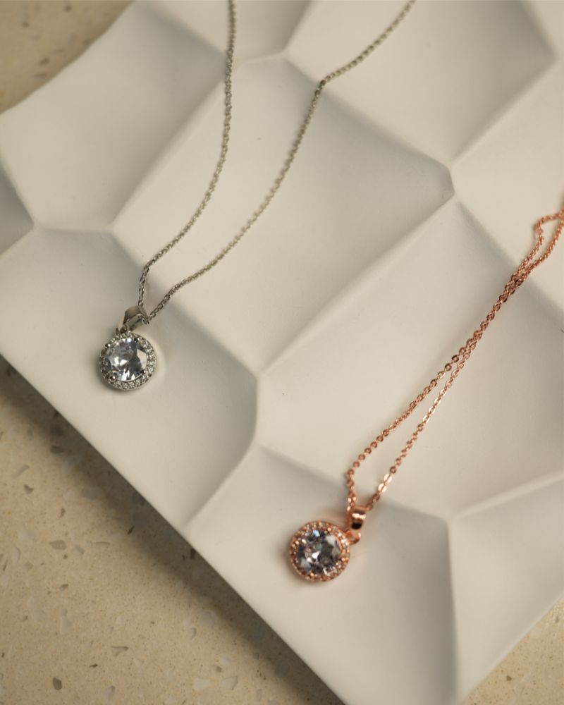 Solitaire Pendant Necklace