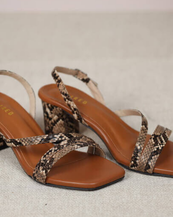 Liza Textured Heels