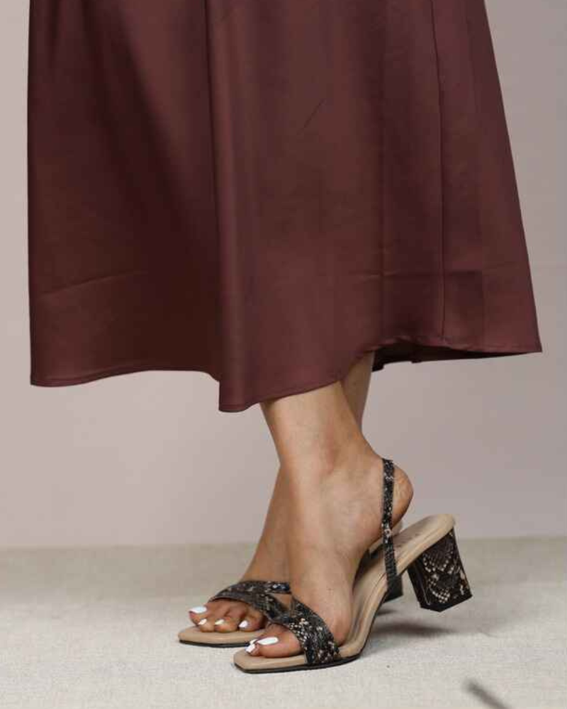 Liza Textured Heels