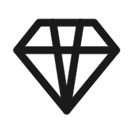 Paired highlight icon: gem